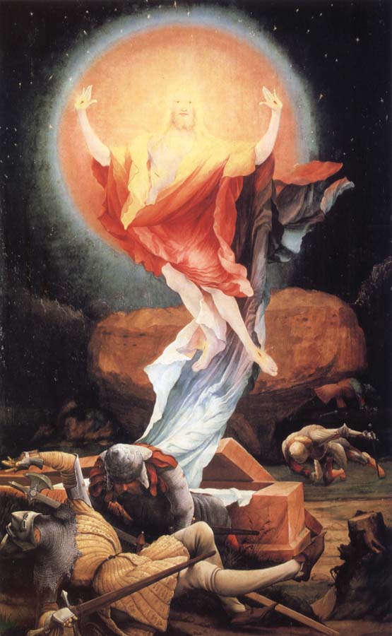 The Resurrection,from the isenheim altarpiece
